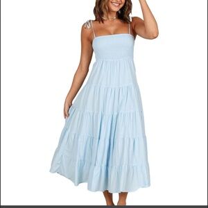 Petal & Pup - Carroll Smocked Midi Dress